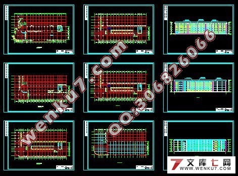 五层框架结构酒店宾馆设计