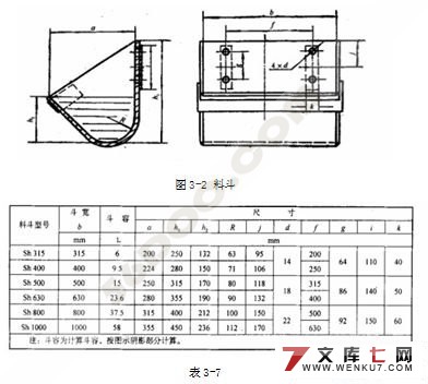 TH315斗式提升机的设计
