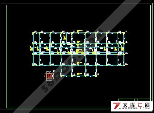 六层钢筋混凝土现浇结构办公楼设计(电算)