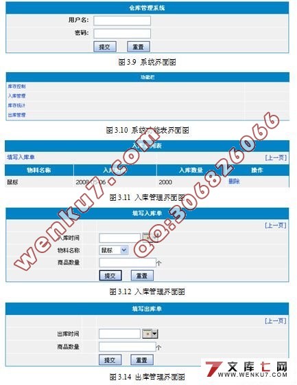 配送中心库存控制系统的分析与设计(JSP+SQL2000)