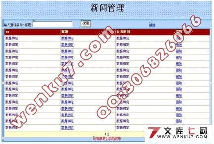 大连资讯网站的设计与实现
