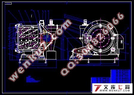 滚筒式抛丸清理机的总体和结构设计