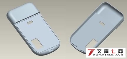 PDA后盖塑料模具设计(CAD+Proe)