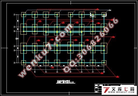 五层框架结构政府办公楼建筑,结构设计