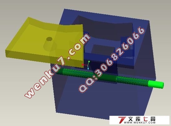 液晶显示器以及底座的模具三维造型设计(Proe)