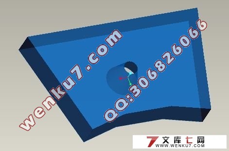液晶显示器以及底座的模具三维造型设计(Proe)