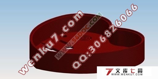 闹钟后盖注塑模模具设计