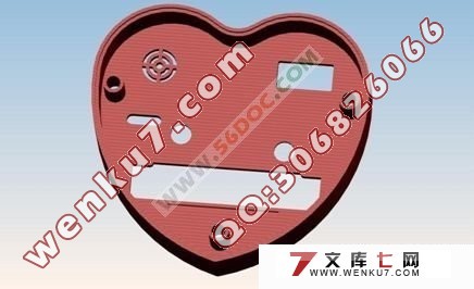 闹钟后盖注塑模模具设计
