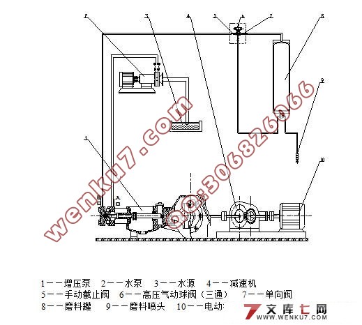 前混合磨料实验装置的设计(含总装配图和零件图)