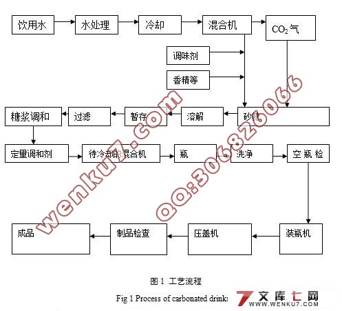年产6000吨碳酸饮料车间工艺设计