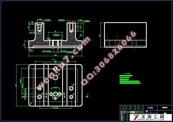 柴油机惰轮A轴进油孔钻夹具设计(CAD图纸和PROE三维造型)