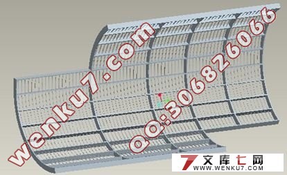 轴流式脱扬机工作部件设计(CAD图纸和Proe三维图)