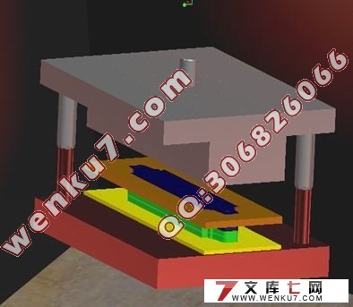侧板冲孔落料复合模的设计(附CAD图纸和ProE三维造型)☆