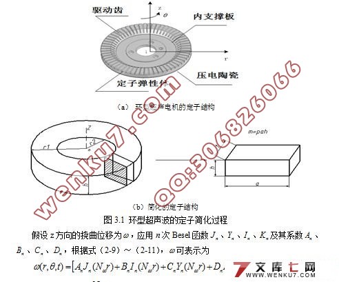 60mm旋转行波超声电机设计及工艺(含工序卡)