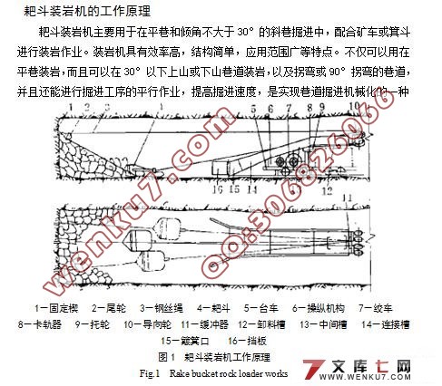 耙斗装岩机传送部分设计