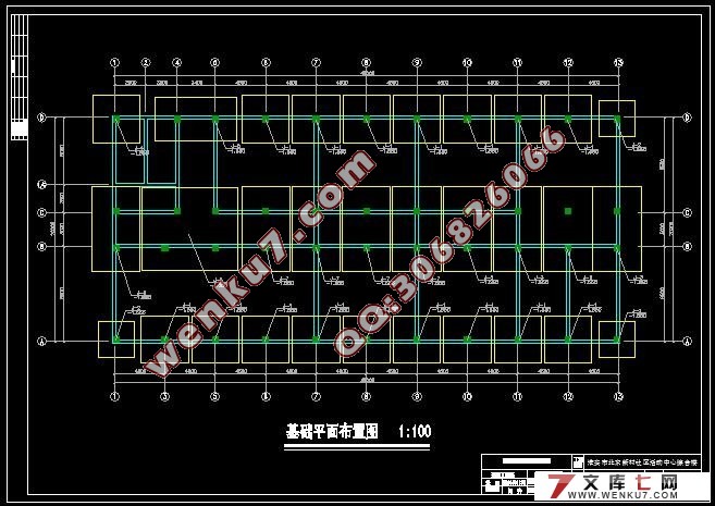 五层4750平米框架结构实验学校宿舍楼设计