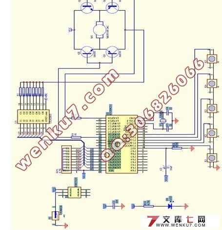 用单片机控制PWM信号直流电机的设计