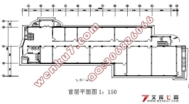 成都市某高校五层3000平米办公楼综合楼设计