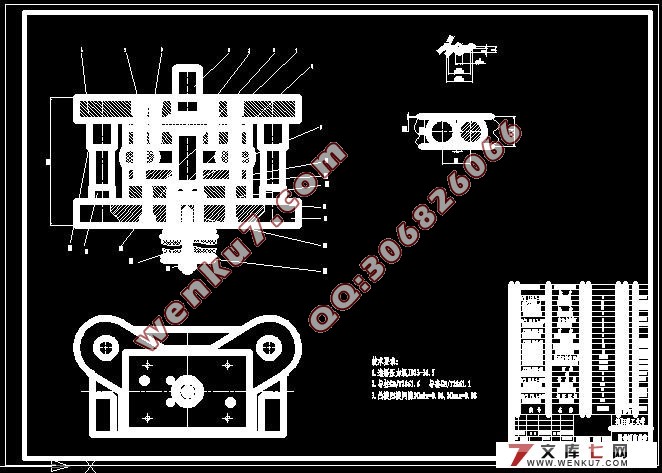 采油机通风口座子拉伸模具设计