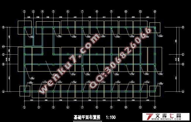 五层4000平米器械公司办公楼框架结构设计(建筑设计,结构设计)