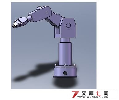 基于SolidWorks六自由度焊接机械手三维运动模拟