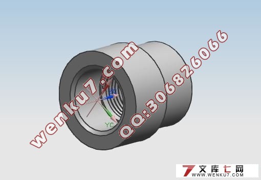 轴的车削加工工艺分析与编程设计(简易)(UG三维,CAD)