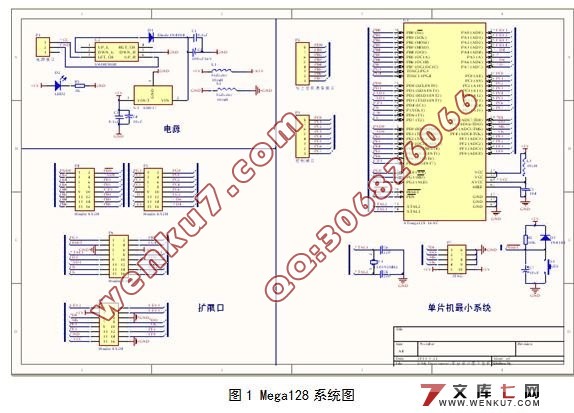 AVR单片机直流空心杯电机伺服控制系统设计(附答辩)