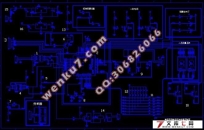 校车超载限乘自锁报警装置设计(电路图,原理图,PCB图)