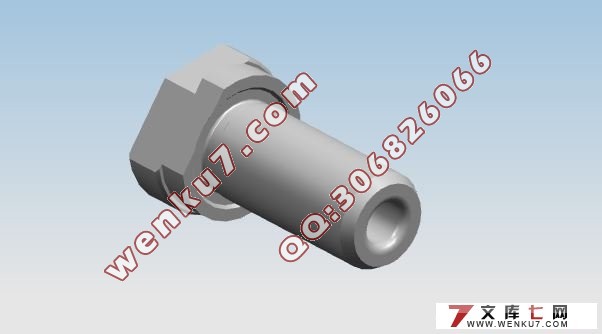 钻套的数控加工工艺及程序设计(UG三维,CAD)