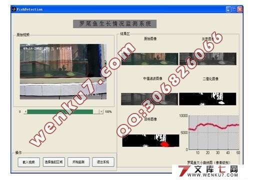 基于视频的罗非鱼检测设计与开发(MATLAB)