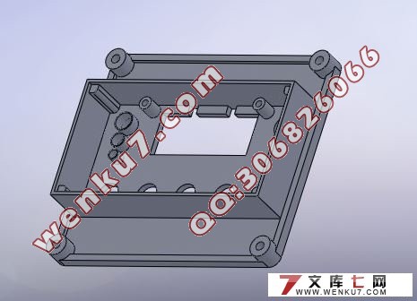闹钟外壳注塑模设计(CAD,SolidWorks三维)