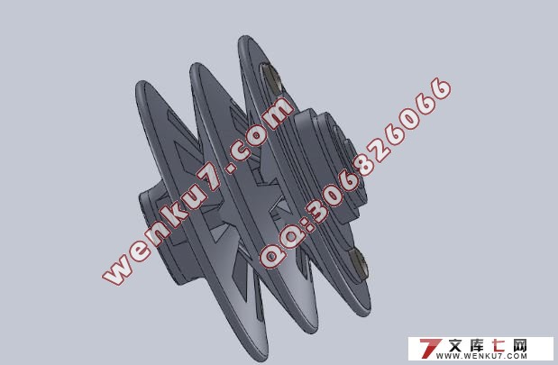 三角带无极变速装置设计(CAD,SolidWorks三维)