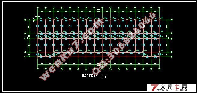 六层4700平米大连大学办公楼设计(建筑图,结构图,总平面图)