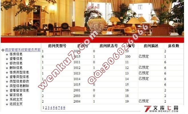 基于ASP.NET酒店管理系统的设计与实现(SQL2005)