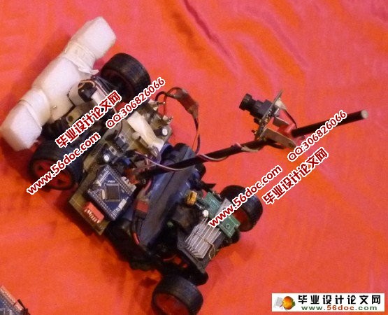 基于摄像头的智能车系统设计(单驱动寻白线)(CAD,程序,电路图)