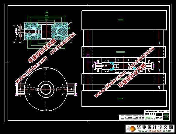 DN150阀圈橡胶模具设计(CAXA)