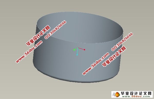 两次正拉深模的设计(CAD,Proe三维)