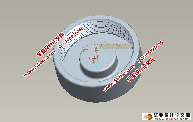 螺纹盖注射模设计与制造(CAD,Proe三维)