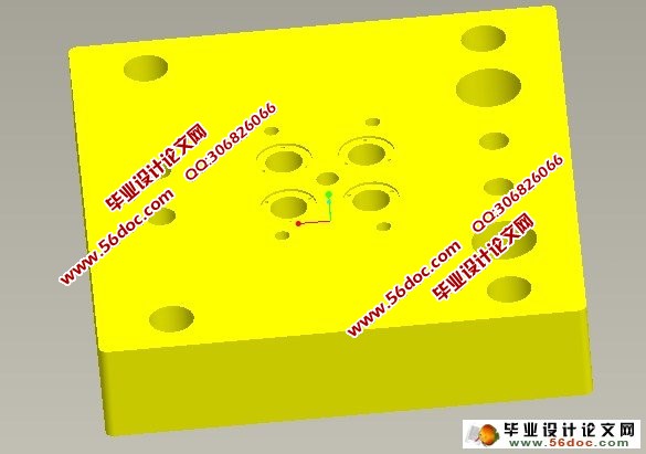 盖圈注塑模设计(CAD,Proe三维)