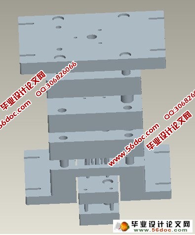 盖圈注塑模设计(CAD,Proe三维)