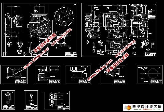 发动机机体加工工艺及其夹具设计(含CAD夹具零件图装配图)