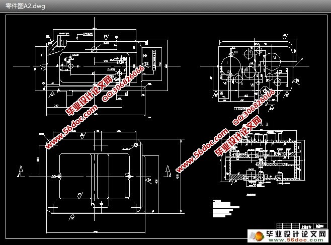 CA6140车床主轴箱体机械加工工艺规程及夹具设计