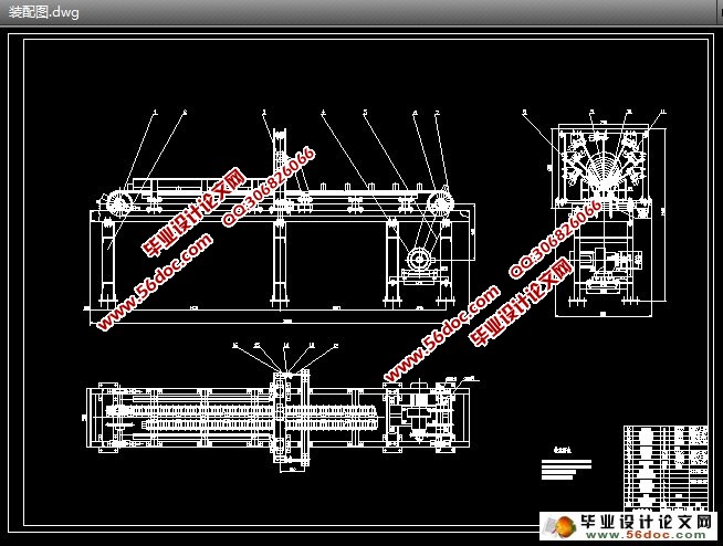 光环投影测量机设计(含CAD零件图装配图)