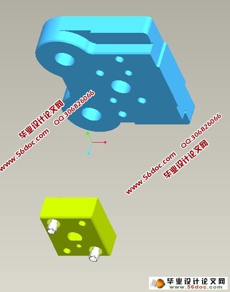 导柱式落料模工作原理动画设计制作(Proe三维图,仿真视频)