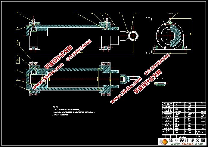 Һѹ������������(��CAD���װ��ͼ,Proe��άͼ)