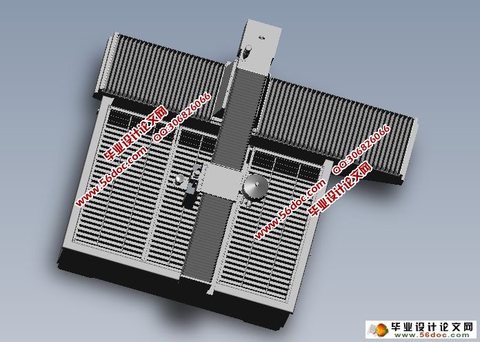 三轴数控平面水射流切割机床设计(SolidWorks三维)