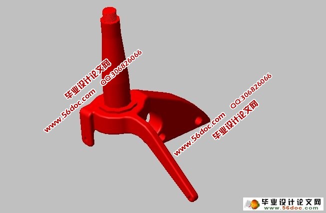 轿车麦弗逊式前独立悬架设计及有限元分析(附CAD图,ProE三维图)