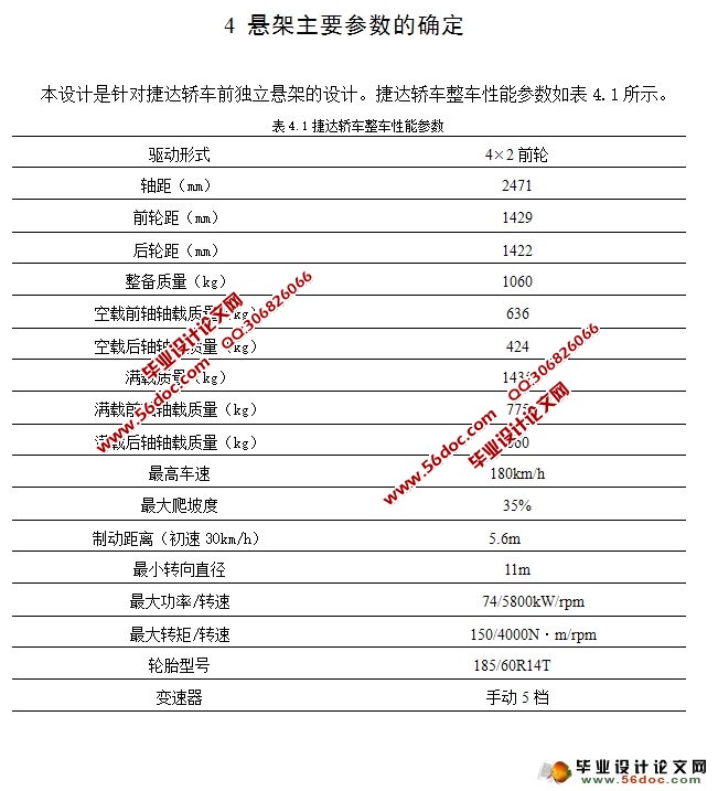 轿车麦弗逊式前独立悬架设计及有限元分析(附CAD图,ProE三维图)