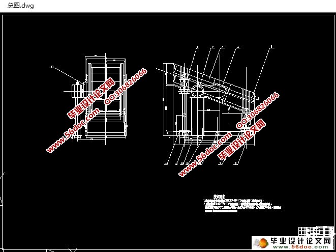沥青搅拌设备振动筛设计(含CAD零件图装配图)