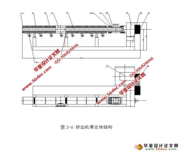 SJ70/25塑料挤出机单螺杆结构设计(含CAD零件装配图)